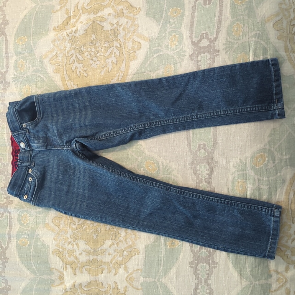 Levi's Boys Classic Straight Leg Blue Jeans